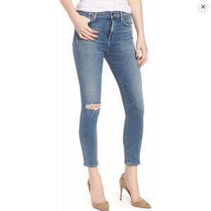 2/$30 Lucky Brand Brooke Skinny Medium Wash Distressed Jeans Sz. 6/28 #2325